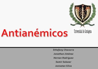 Sthefany Chavarro
Jonathan Jiménez
Hernan Rodriguez
  Samir Salazar
 Jonnatan Silva
 