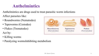 Comprehensive Overview of Anthelmintic Agents in Medicinal Chemistry | PDF