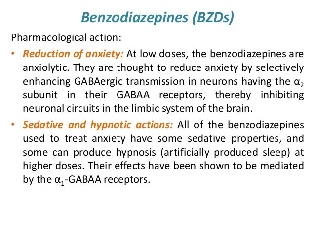 benzodiazepines mechanism of action