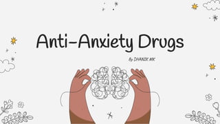 Anti-Anxiety Drugs
By DHANIK MK
 