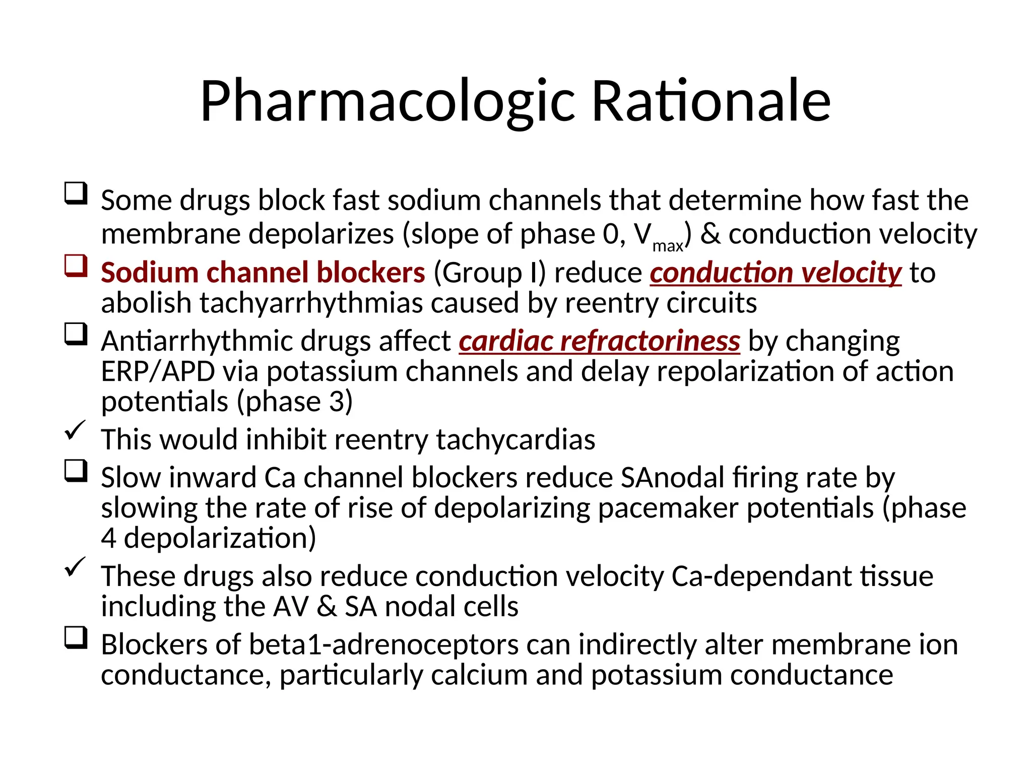 antiarrhthmic drugs for the management of most common disorders | PPT