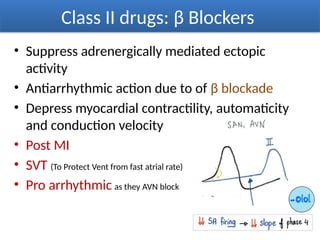 antiarrhythmic drugs copy.pptx for cvs diseases | PPTX