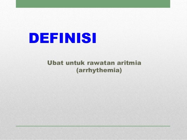 Anti Arrythmias