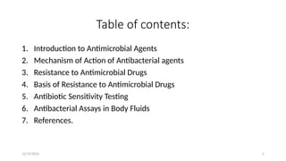 Medical microbiology Antibacterial Agents.pptx