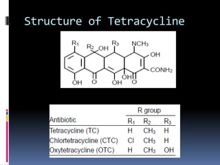 Structure of Tetracycline
 