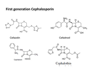 Comprehensive Overview of β-Lactam Antibiotics and Penicillins | PDF