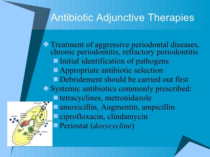 Antibiotic Adjuncts To Perio treatment