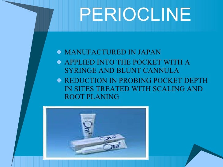 Antibiotic Adjuncts To Perio treatment
