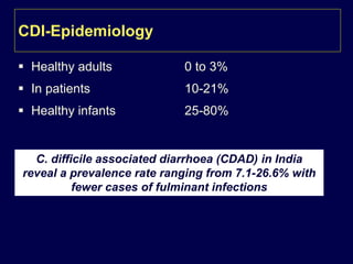 Antibiotic associated diarrhea & Clostridium difficile infection | PPTX