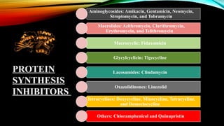 Antibiotic classification. by parivish pptx | PPTX