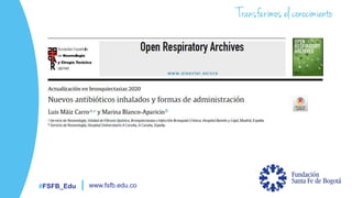 #FSFB_Edu www.fsfb.edu.co
 