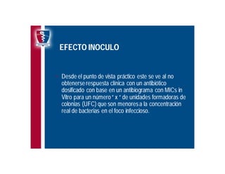 Antibioticoterapia y resistencia microbiana