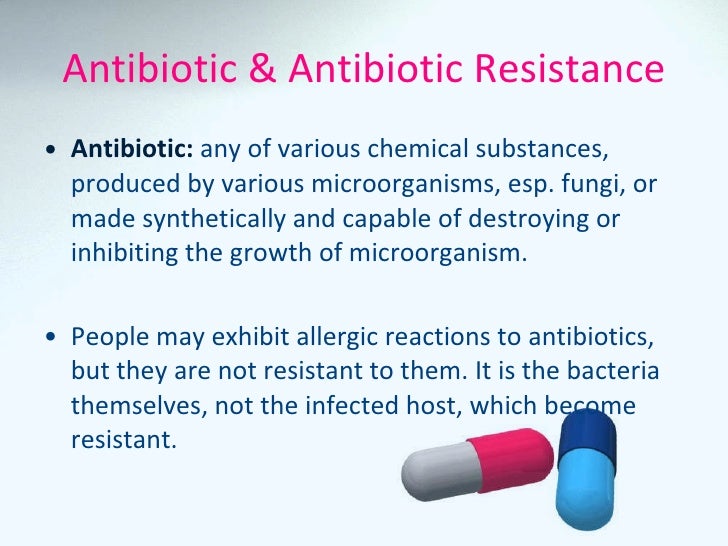 Antibiotic resistance essay