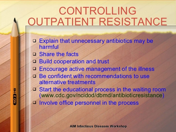 Antibiotic resistance essay