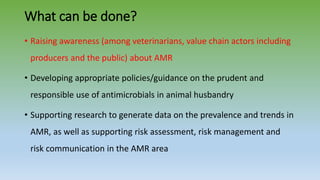 Antibiotic resistance in food and agriculture