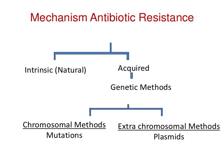 Antibiotic resistance