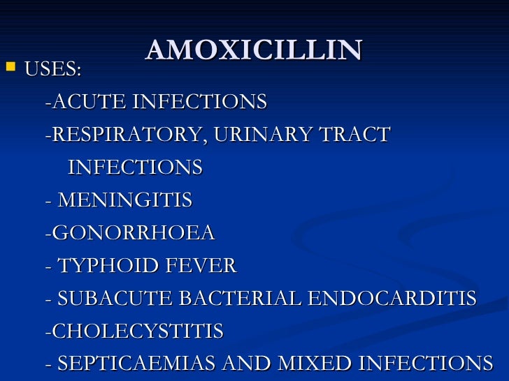 Ampicillin And Amoxicillin Metabolism