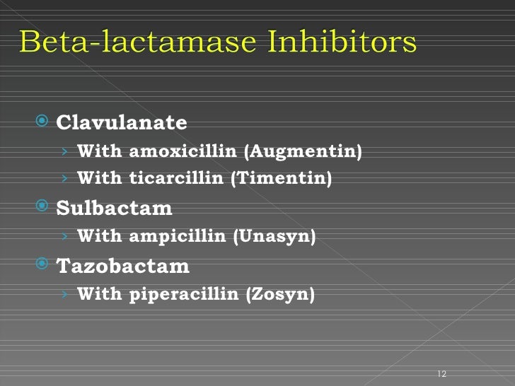 Ticarcillin Clavulanate Pseudomonas