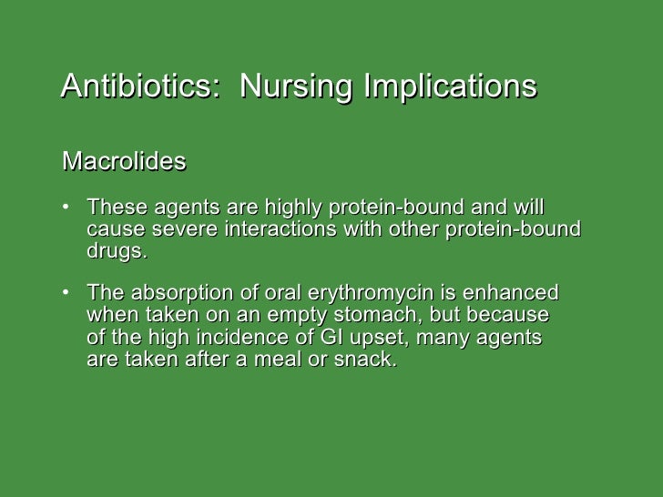 Antibiotics