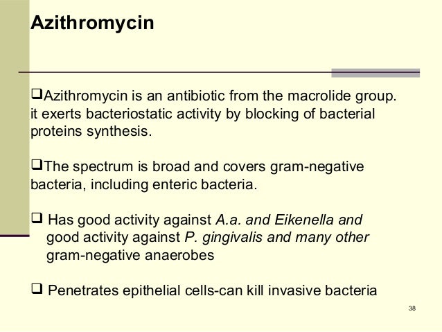 What is azithromycin?