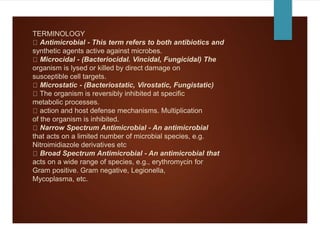 Antibiotics use in dentistry | PPTX
