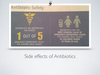 Antibiotics- Side effects and Resistance | PDF