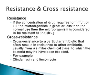 Less Resistant Meaning Antibiotics | PPTX