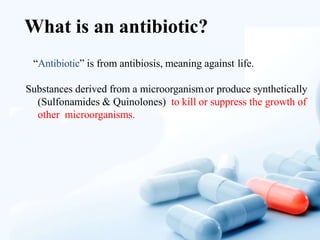 Antibiotics PPTX