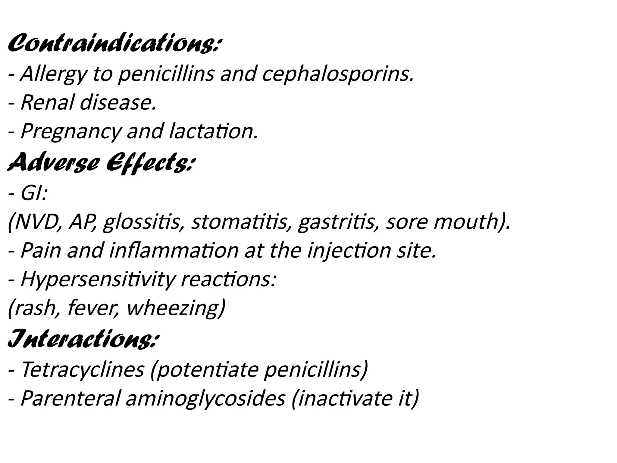 Antibiotics 2 Pptx In Pharmacological Uses Ppt