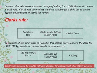 Antibiotics & Analgesic in pediatric dentistry | PPTX