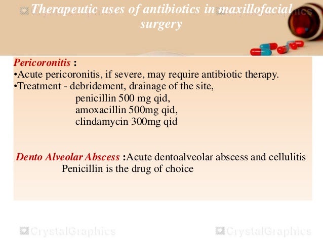 Clindamycin bronchitis dosage before dental work