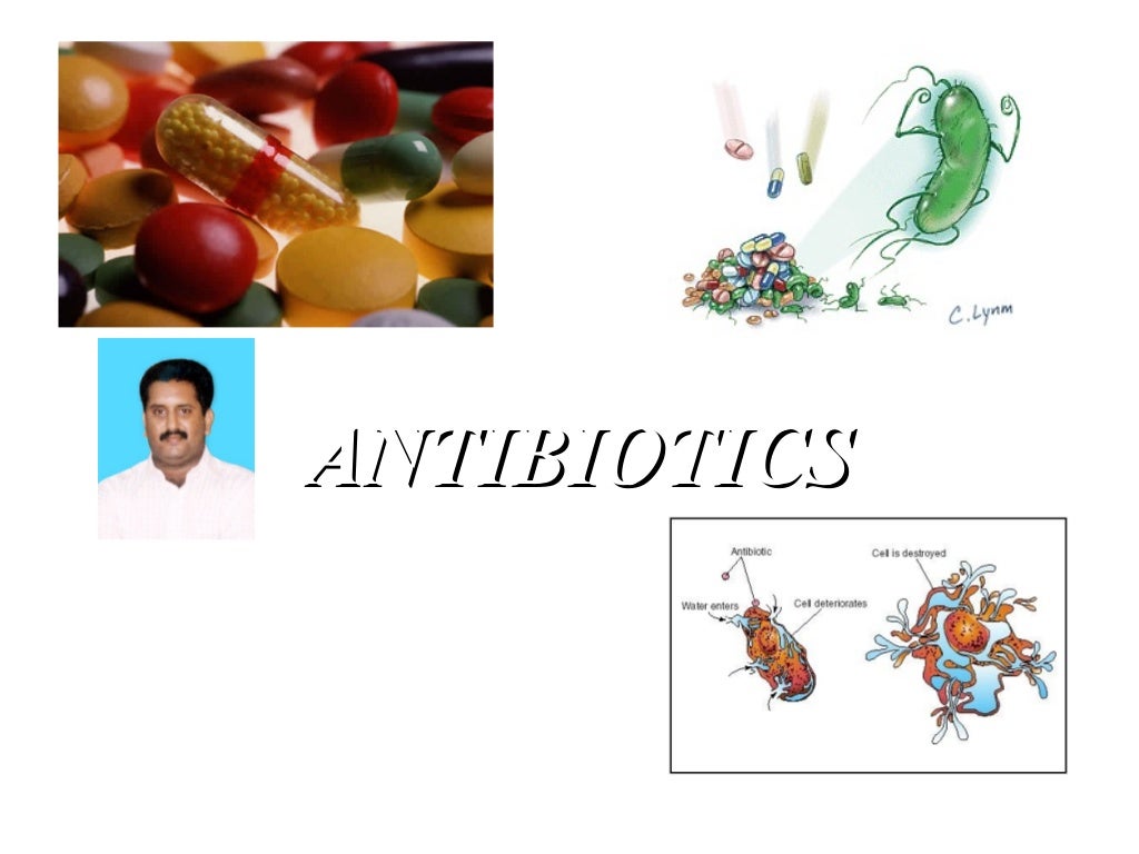 Antibiotics and antibacterial drugs