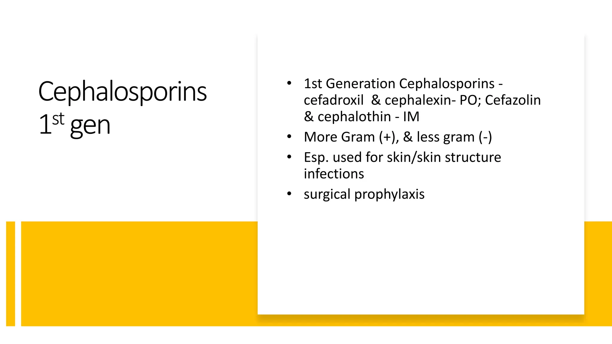 Basics of antibiotics-different types of classification | PPTX