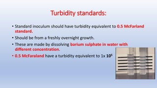 Antibiotic sensitivity test. | PPTX