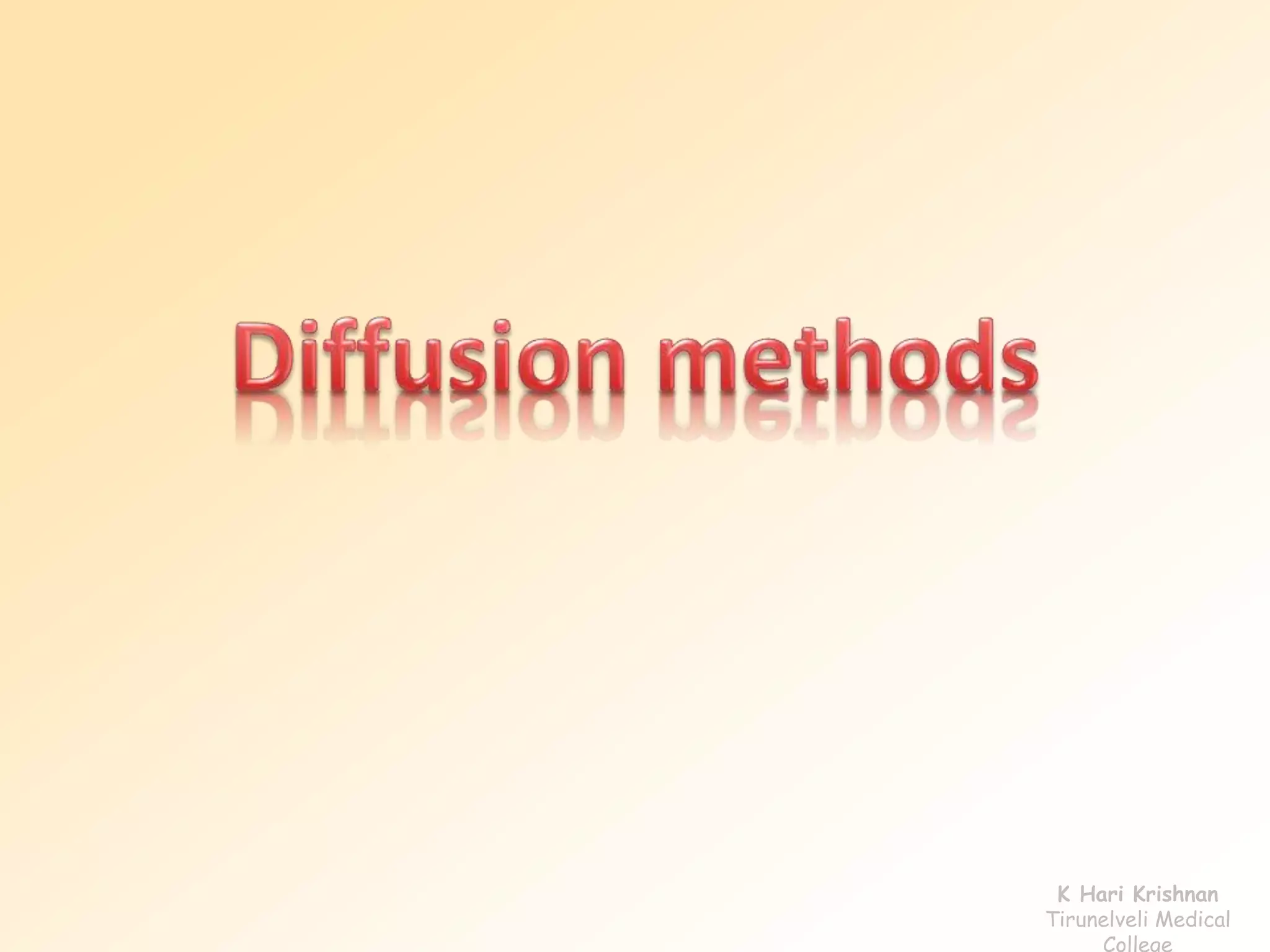 K Hari Krishnan 
Tirunelveli Medical 
College 
 