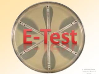 K Hari Krishnan 
Tirunelveli Medical 
College 
 