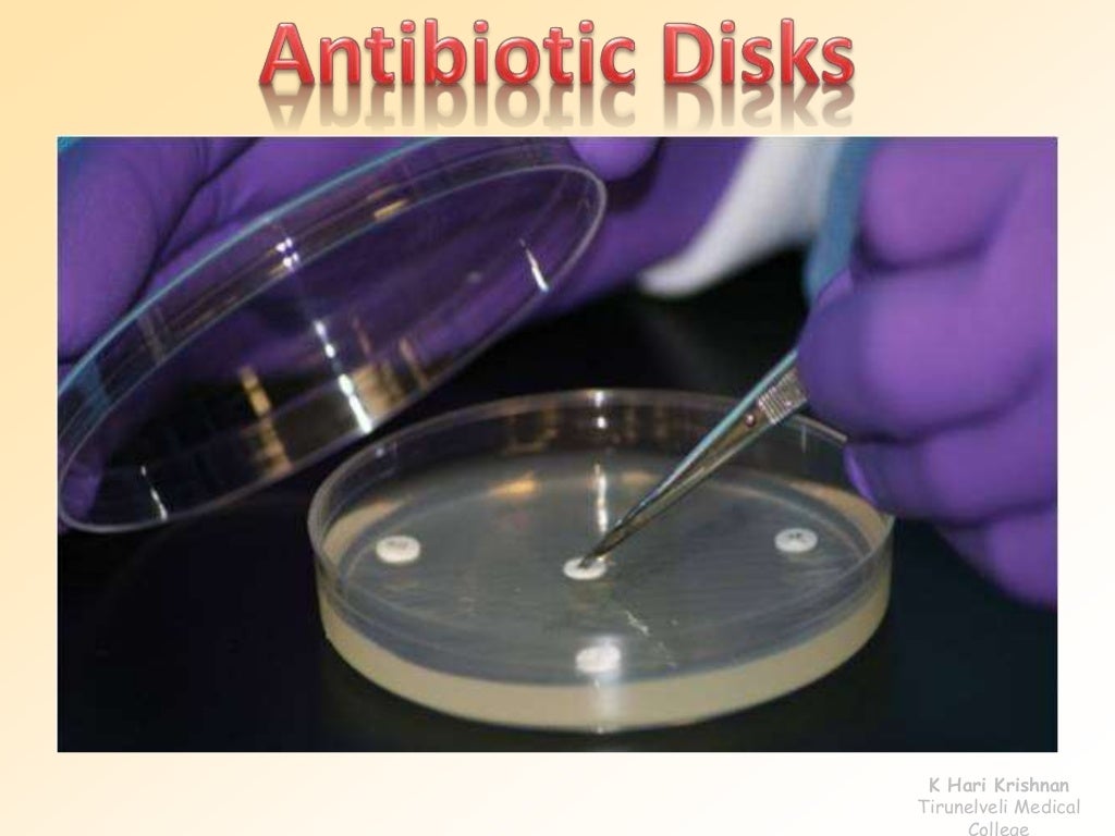 Antibiotic Sensitivity Tests