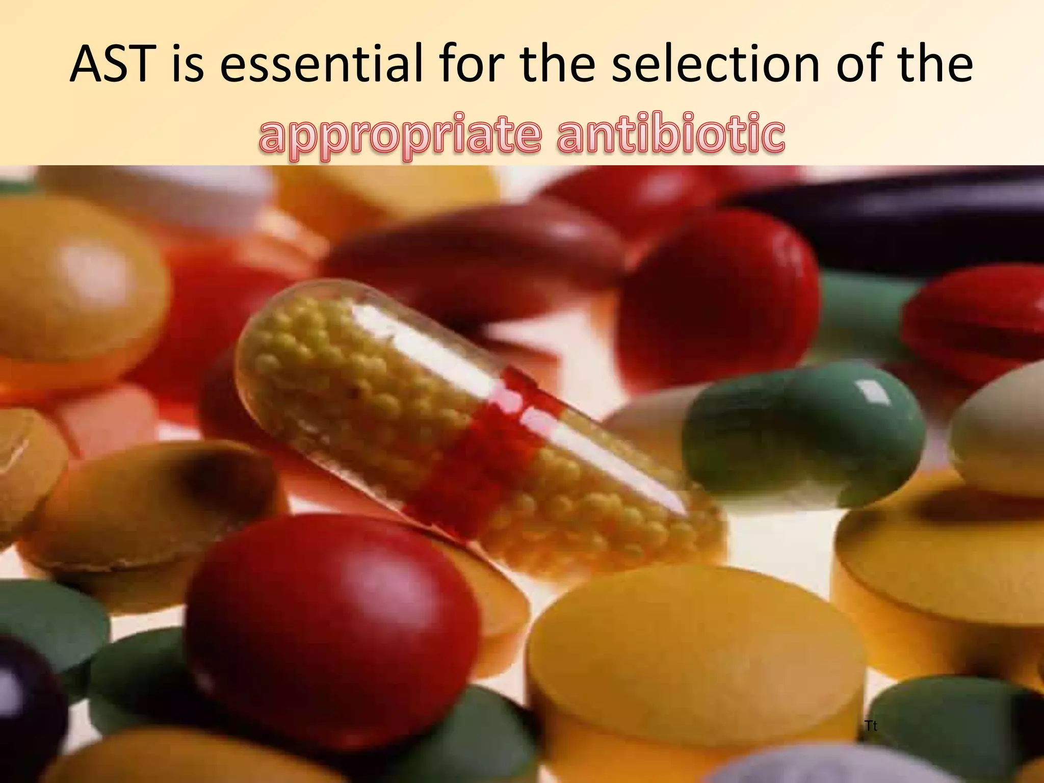 AST is essential for the selection of the
Tt
 
