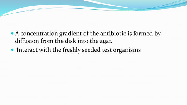 Antibiotic sensitivity testing | PPTX