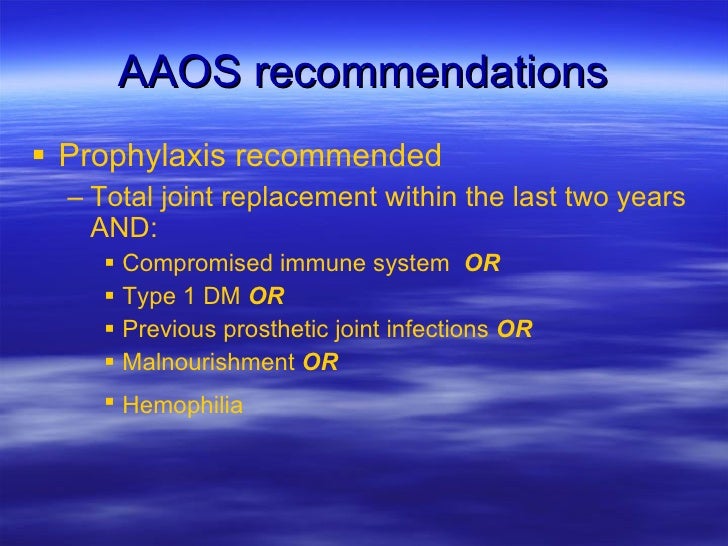 Antibiotics in dentistry