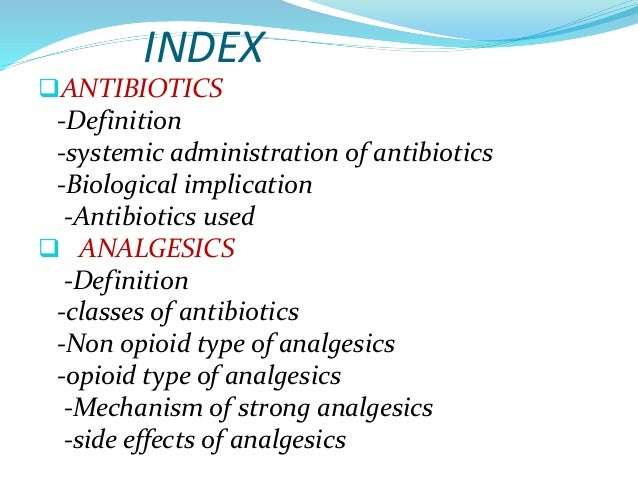 Antibiotics nd analgesics in periodontics