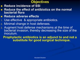 Prophylactic antibiotics in obstetrics and gynecology | PDF