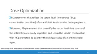 Antibiotic stewardship program pk pd approach | PDF