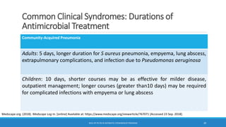Antibiotic stewardship program pk pd approach | PDF