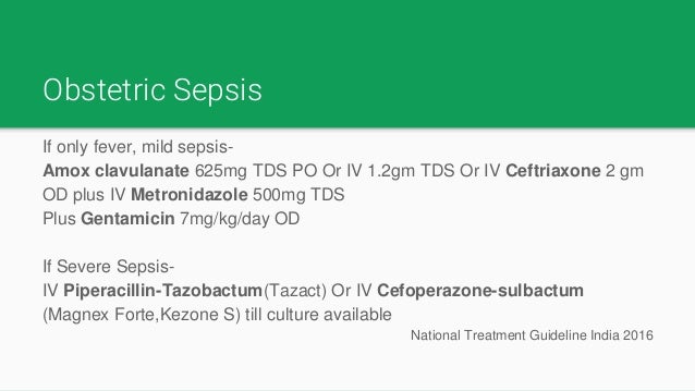 Antibiotic Usage In Pregnancy