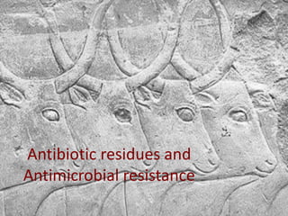 Antimicrobial use in developing countries