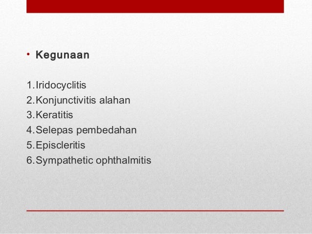 Antibiotik Topikal Antibiotik Topikal