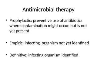 antibiotis use in surgery.pptx presentation | PPTX
