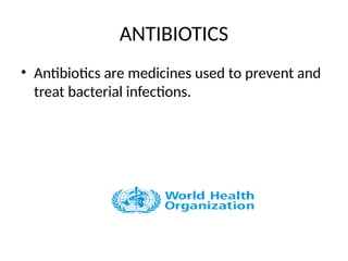 antibiotis use in surgery.pptx presentation | PPTX
