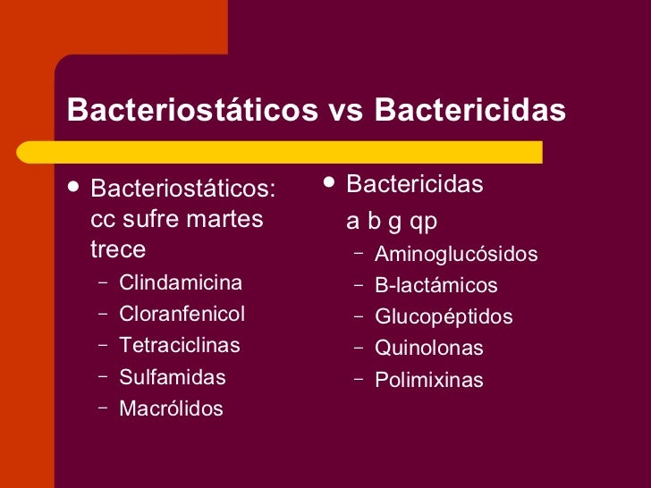 Antibióticos